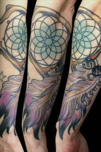 Dream Catcher Tattoo by Justin Acca
